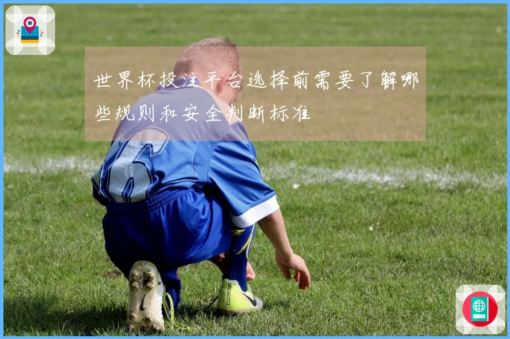 世界杯投注平台选择前需要了解哪些规则和安全判断标准